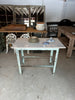 Marble Topped Industrial Table